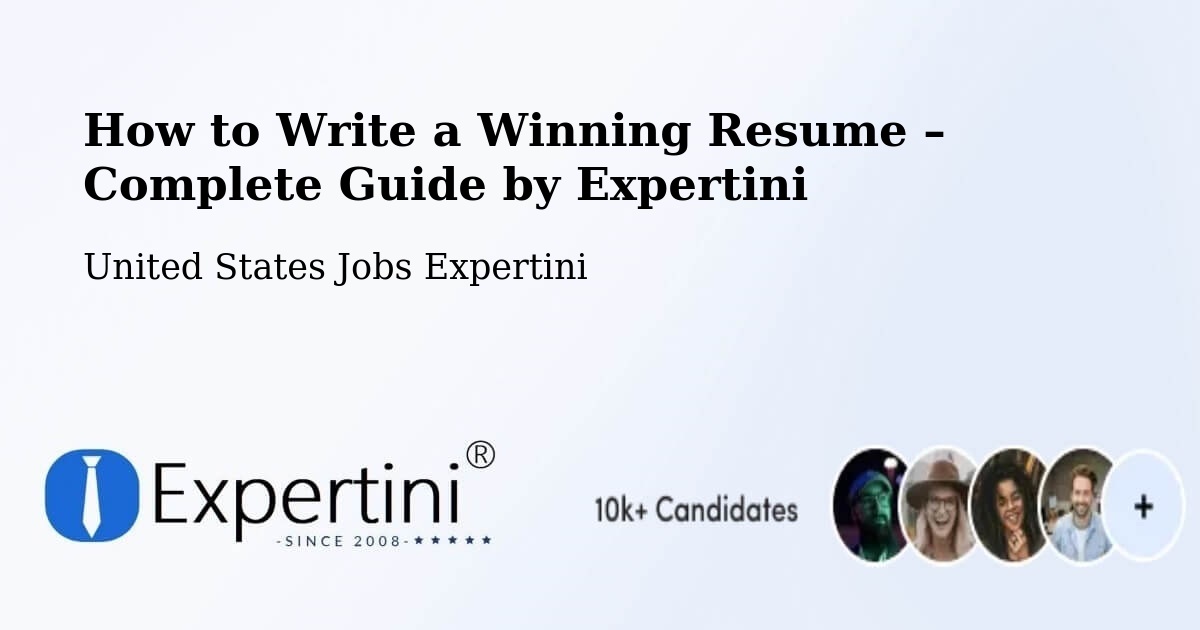 Resume Writing Guide for Job Seekers – Rutherford - Rutherford, United States Jobs Expertini
