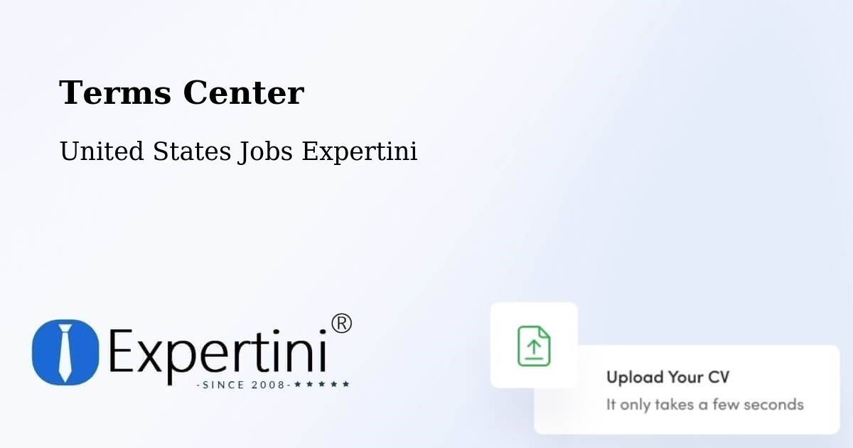 Terms of Service – Rutherford - United States Jobs Expertini
